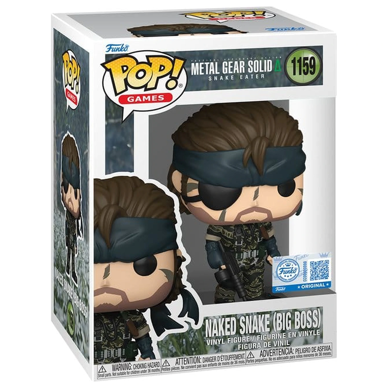 Metal Gear Funko POP! Games Vinyl Figure Metal Gear Solid 3- Big Boss 9 cm product photo