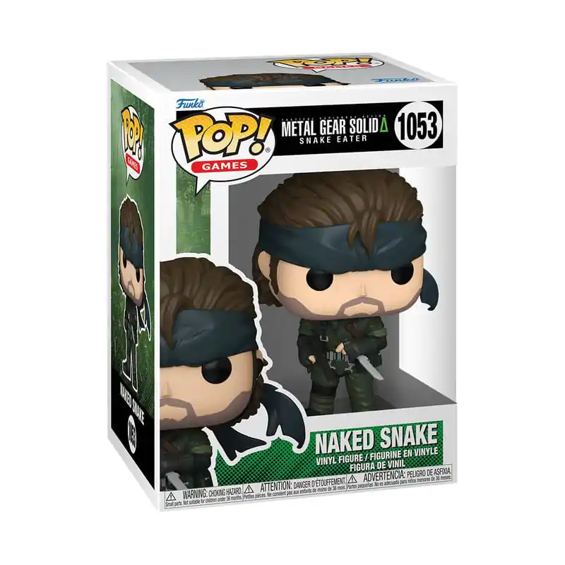 Metal Gear Funko POP! Games Vinyl Figure Naked Snake 9 cm product photo