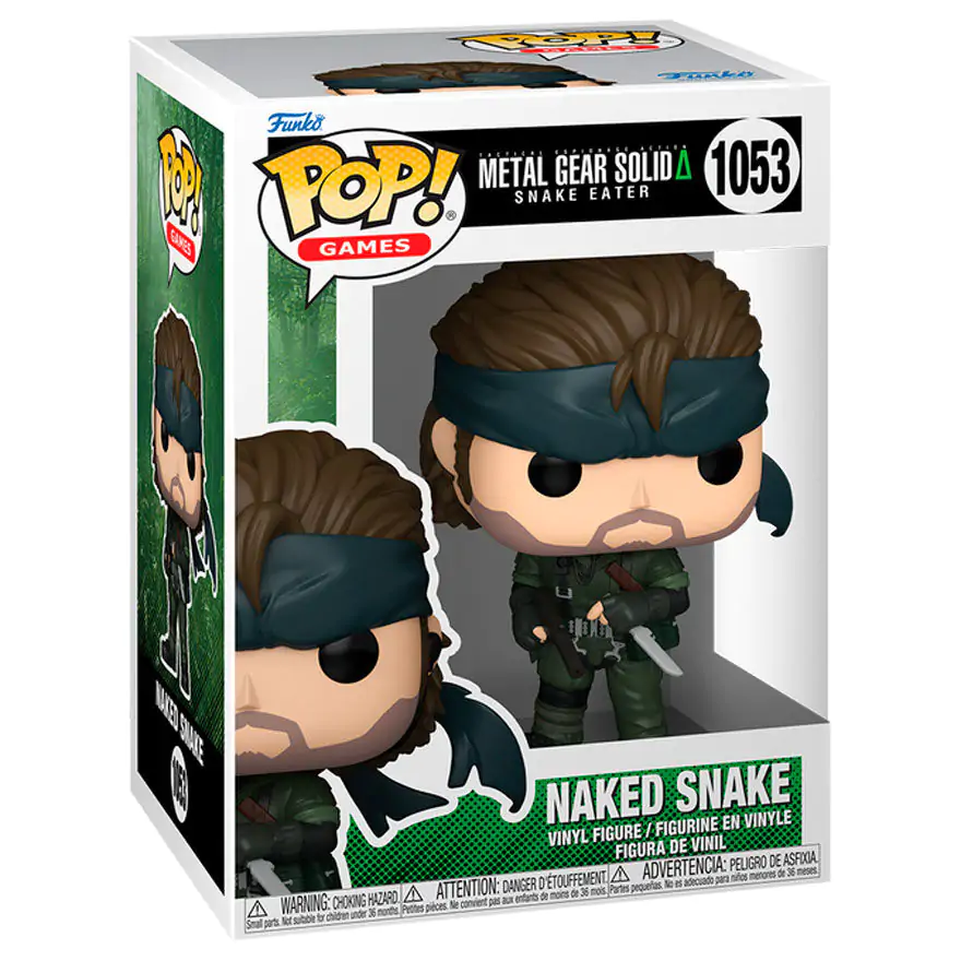 Metal Gear Funko POP! Games Vinyl Figure Naked Snake 9 cm product photo