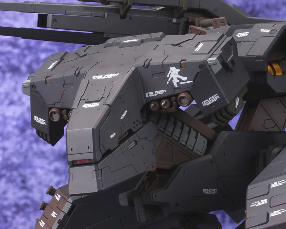 Metal Gear Solid Plastic Model Kit 1/100 Metal Gear Rex Black Ver. 22 cm product photo