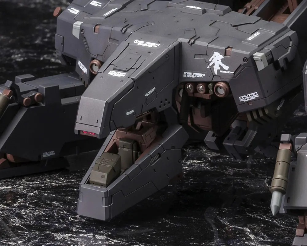 Metal Gear Solid Plastic Model Kit 1/100 Metal Gear Rex Black Ver. 22 cm product photo