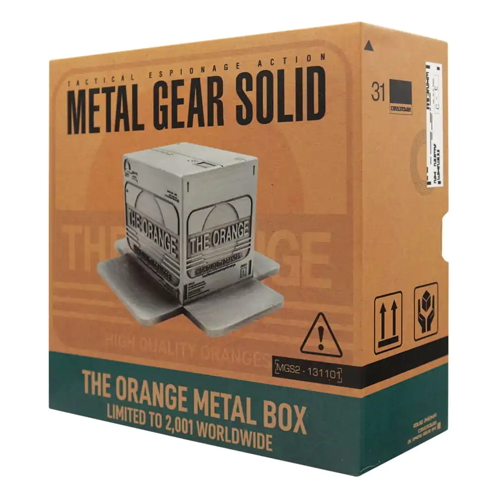 Metal Gear Solid 2 Replica Cardboard Box product photo