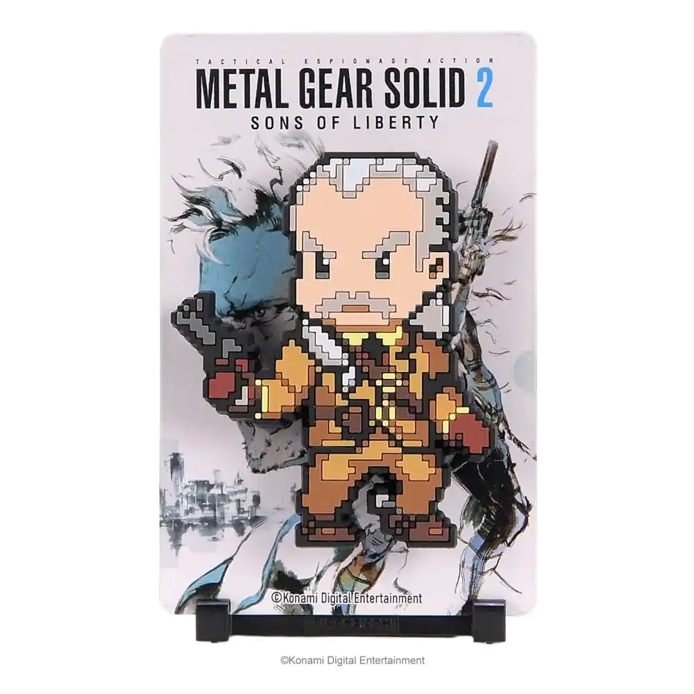 Metal Gear Solid 2 FiGGYZ Magnet Collectible Revolver Ocelot 11 cm product photo