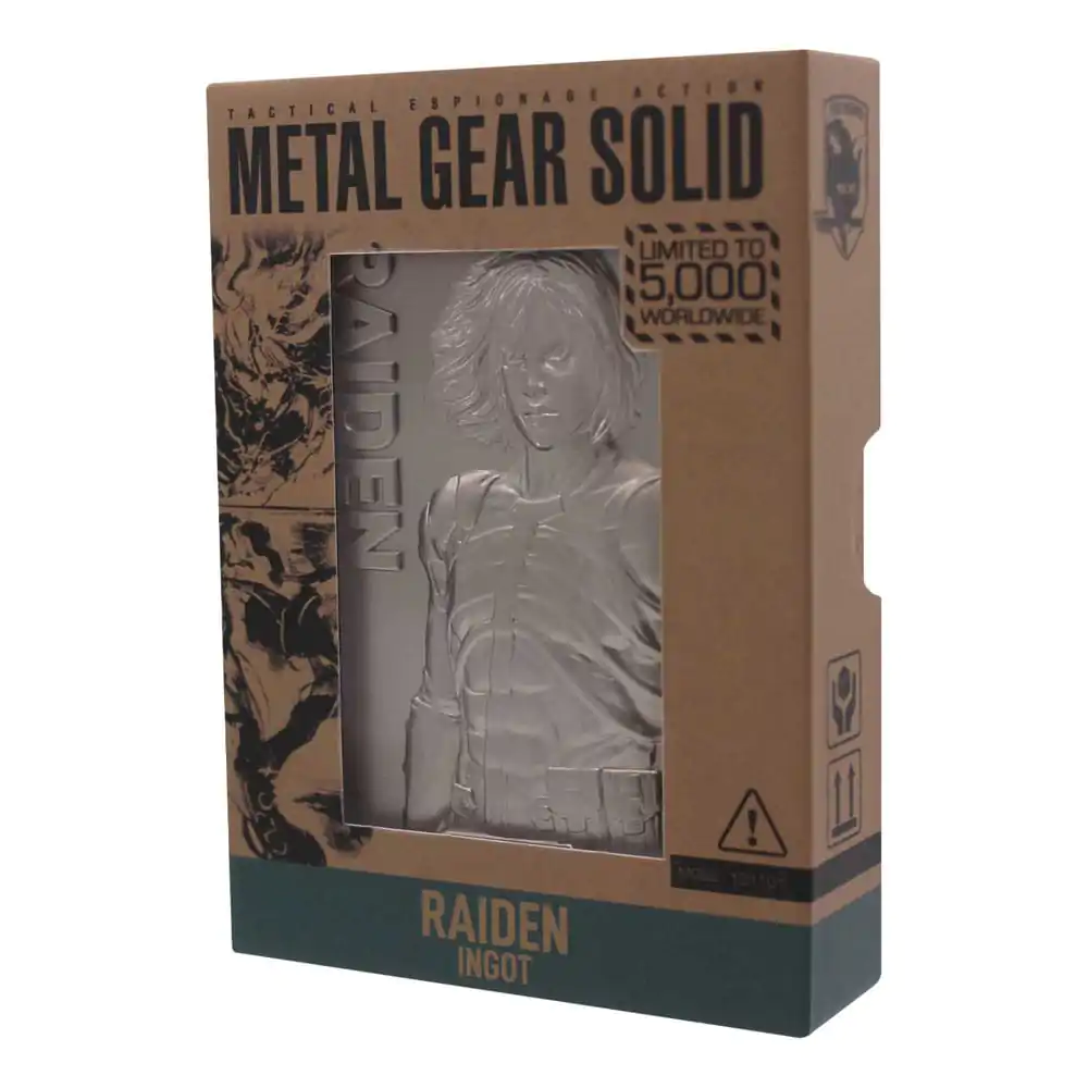 Metal Gear Solid 2 Ingot Raiden Limited Edition product photo