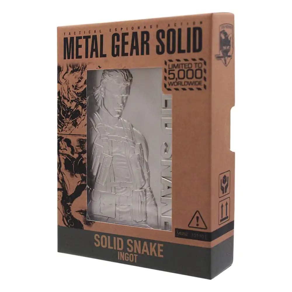 Metal Gear Solid 2 Ingot Snake Limited Edition product photo