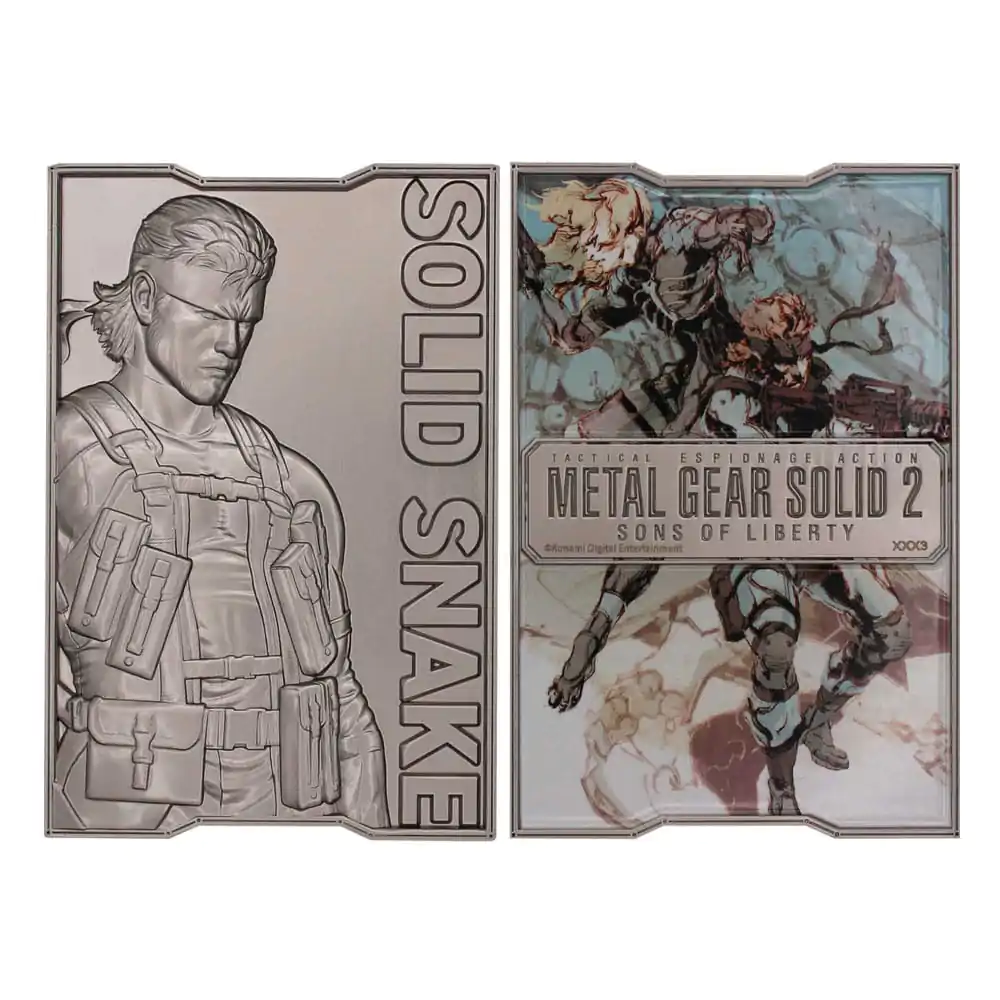 Metal Gear Solid 2 Ingot Snake Limited Edition product photo