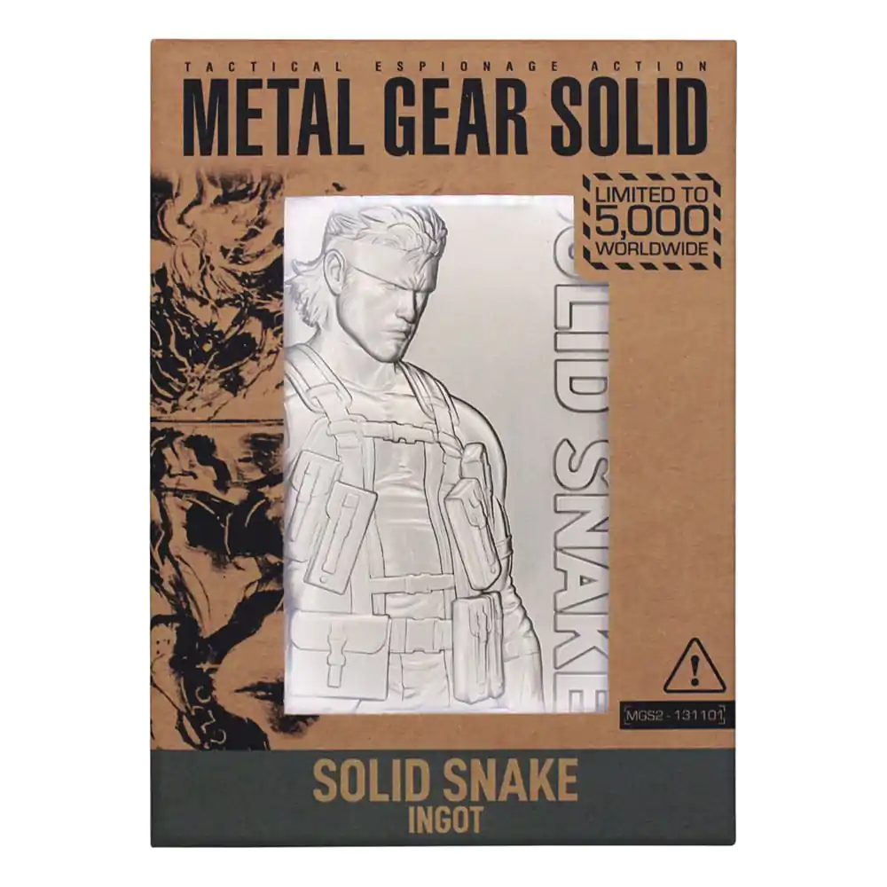 Metal Gear Solid 2 Ingot Snake Limited Edition product photo