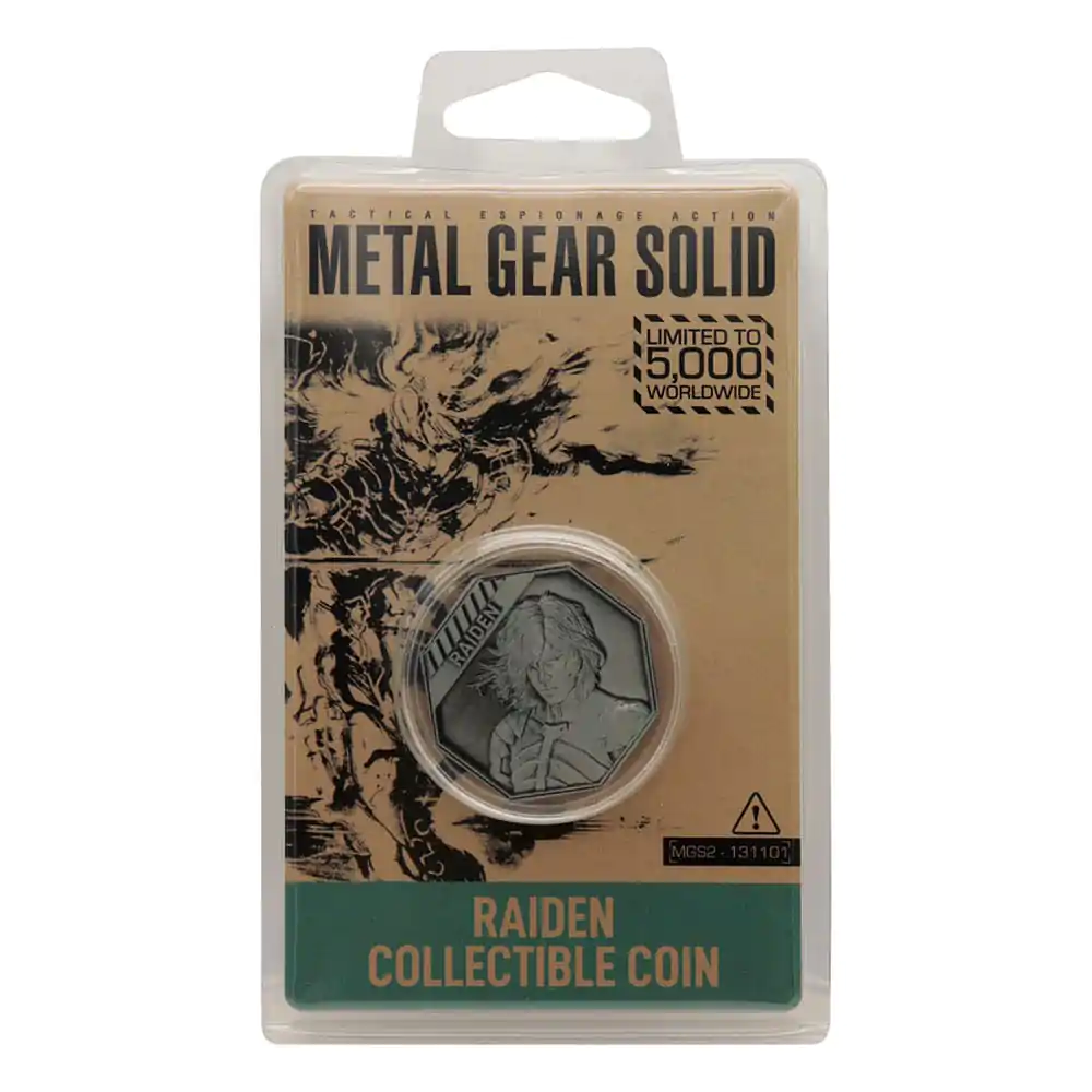 Metal Gear Solid 2 Collectable Coin Raiden Limited Edition product photo