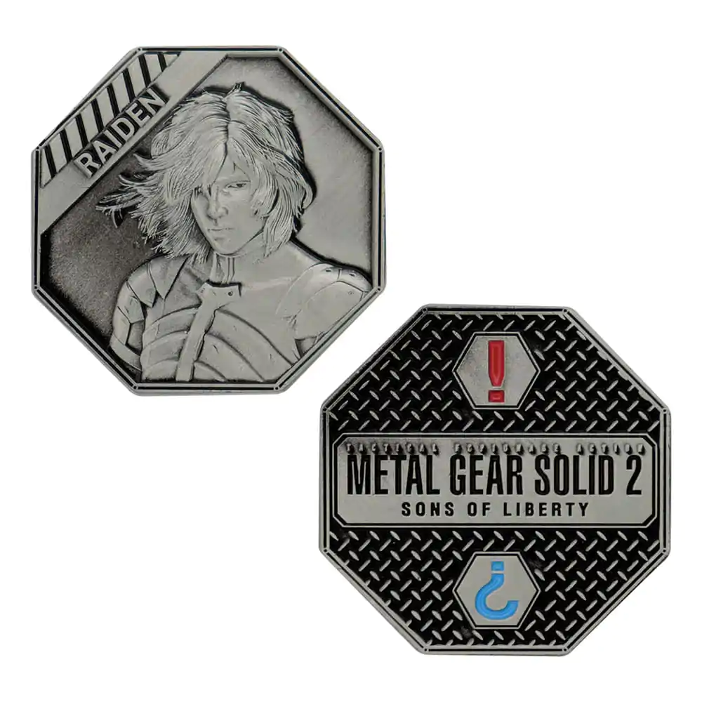 Metal Gear Solid 2 Collectable Coin Raiden Limited Edition termékfotó