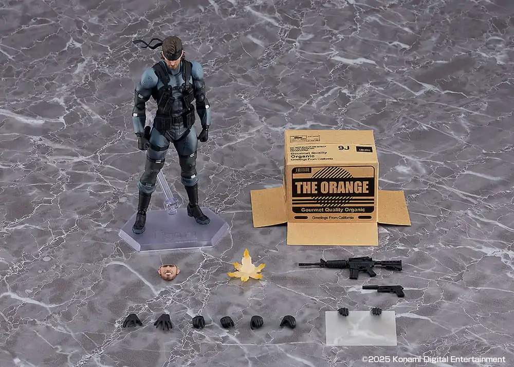 Metal Gear Solid 2: Sons of Liberty Figma Action Figure Solid Snake MGS2 Ver. Updated Edition 16 cm product photo