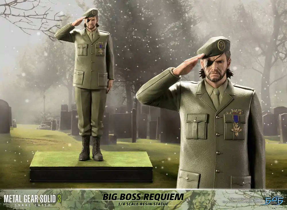 Metal Gear Solid 3: Snake Eater Statue 1/4 Big Boss Requiem 55 cm product photo