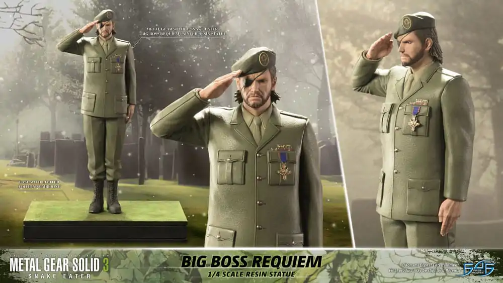 Metal Gear Solid 3: Snake Eater Statue 1/4 Big Boss Requiem 55 cm product photo