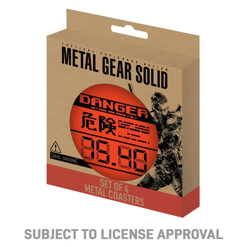 Metal Gear Solid Coaster 4-Pack termékfotó