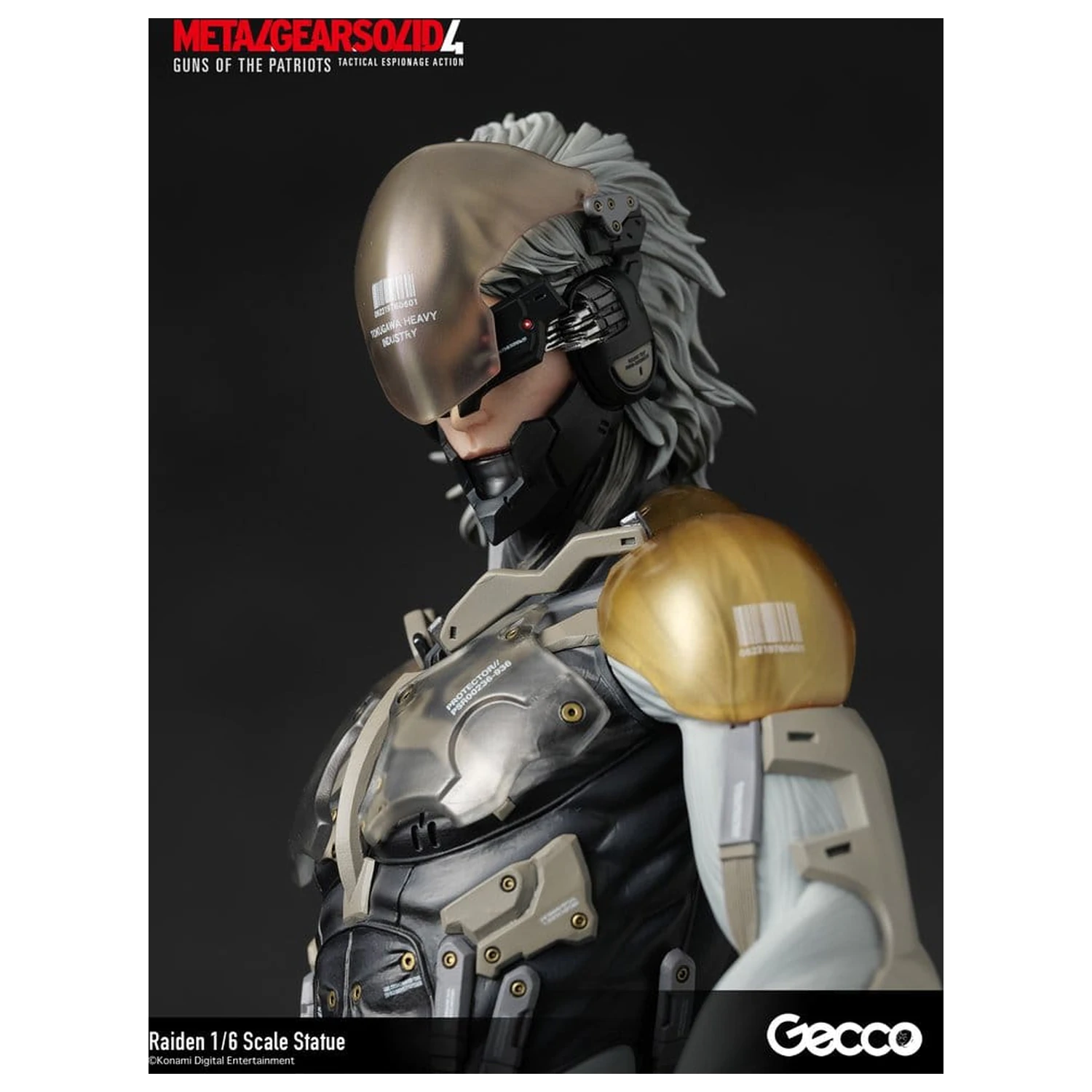 Metal Gear Solid 4 Guns of the Patriots Statue 1/6 Raiden 32 cm product photo