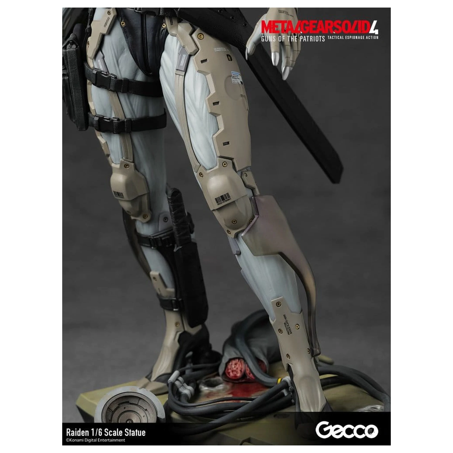 Metal Gear Solid 4 Guns of the Patriots Statue 1/6 Raiden 32 cm product photo