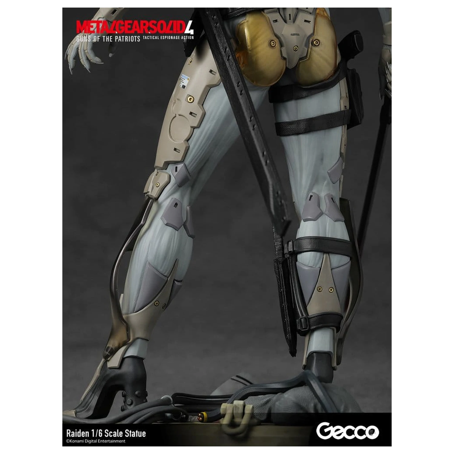 Metal Gear Solid 4 Guns of the Patriots Statue 1/6 Raiden 32 cm product photo