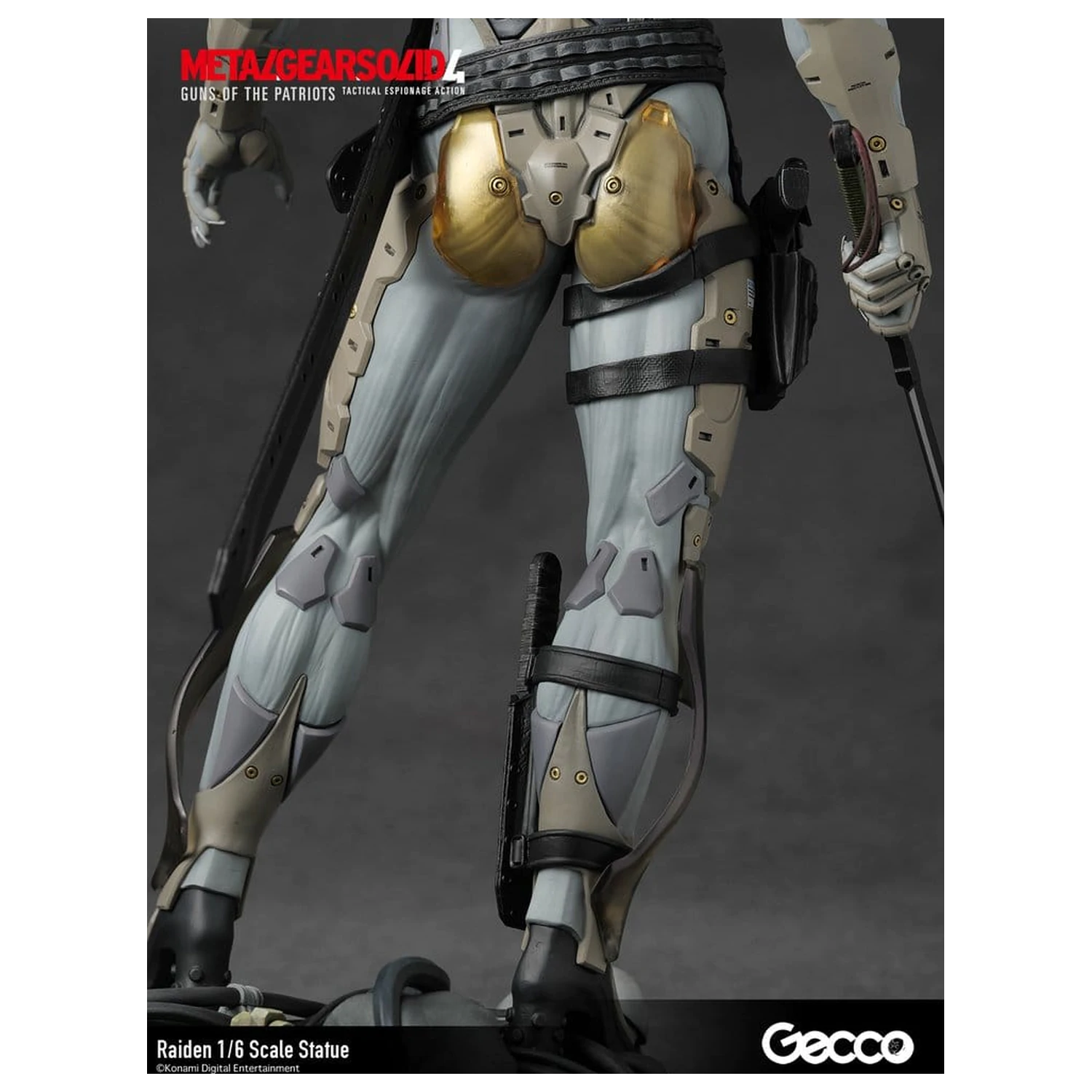 Metal Gear Solid 4 Guns of the Patriots Statue 1/6 Raiden 32 cm product photo