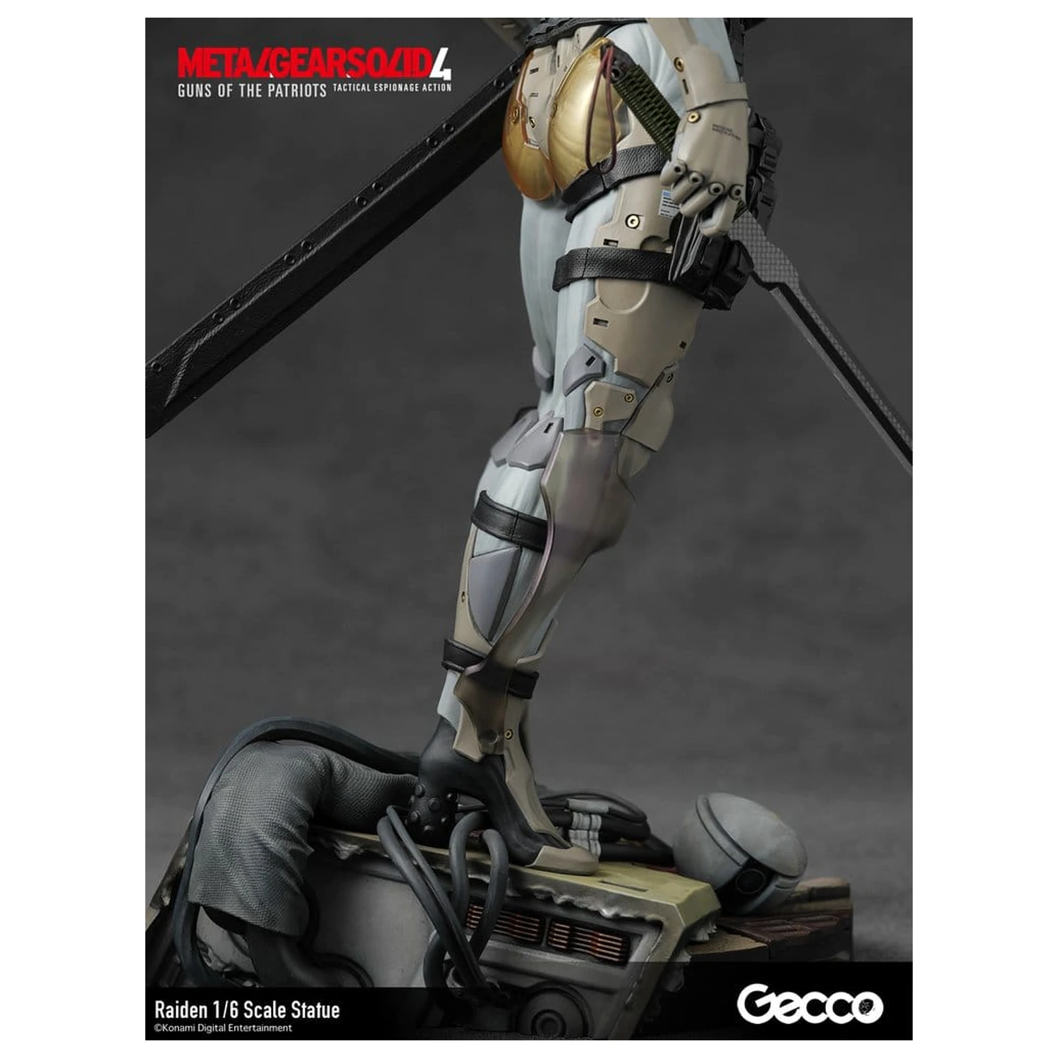 Metal Gear Solid 4 Guns of the Patriots Statue 1/6 Raiden 32 cm product photo
