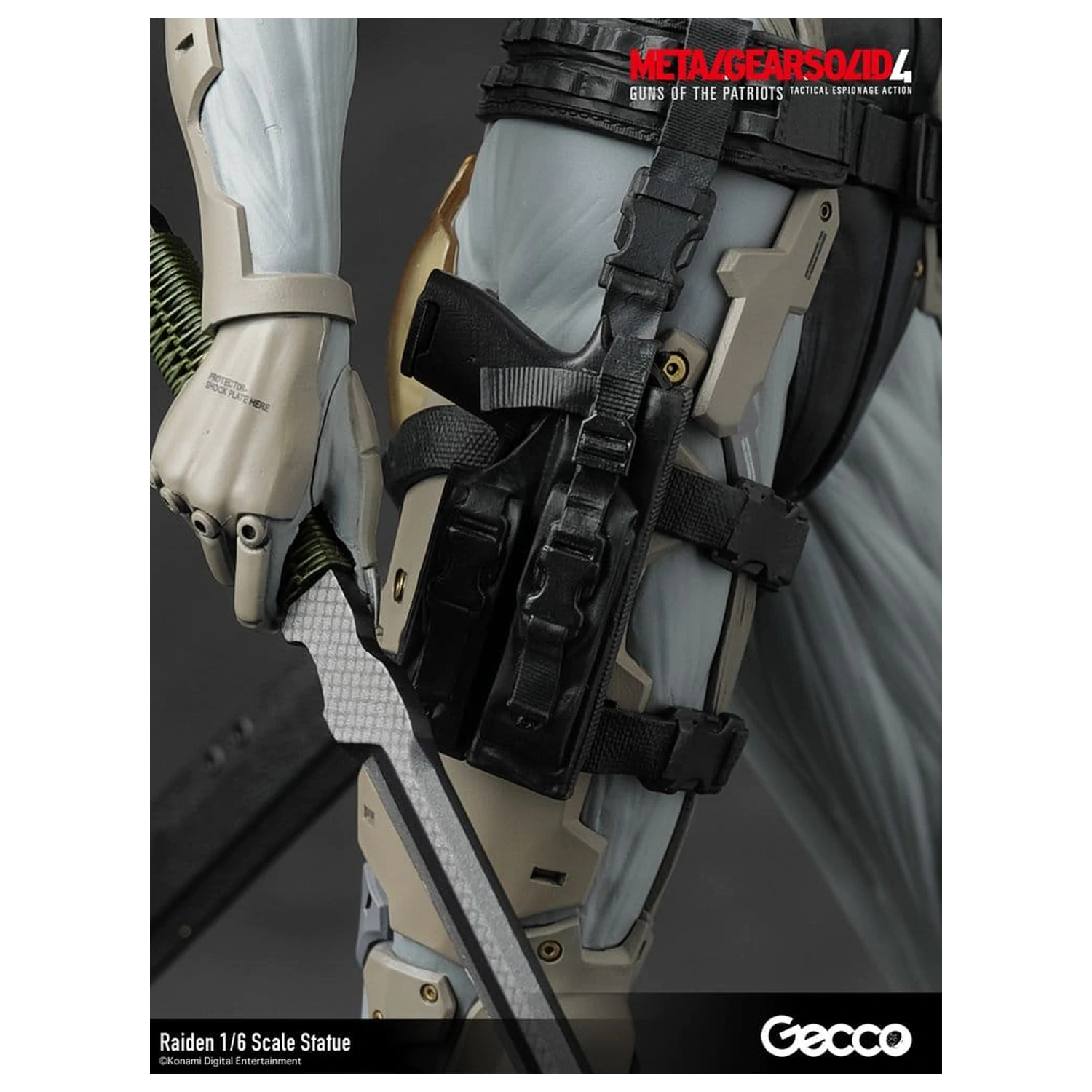 Metal Gear Solid 4 Guns of the Patriots Statue 1/6 Raiden 32 cm product photo
