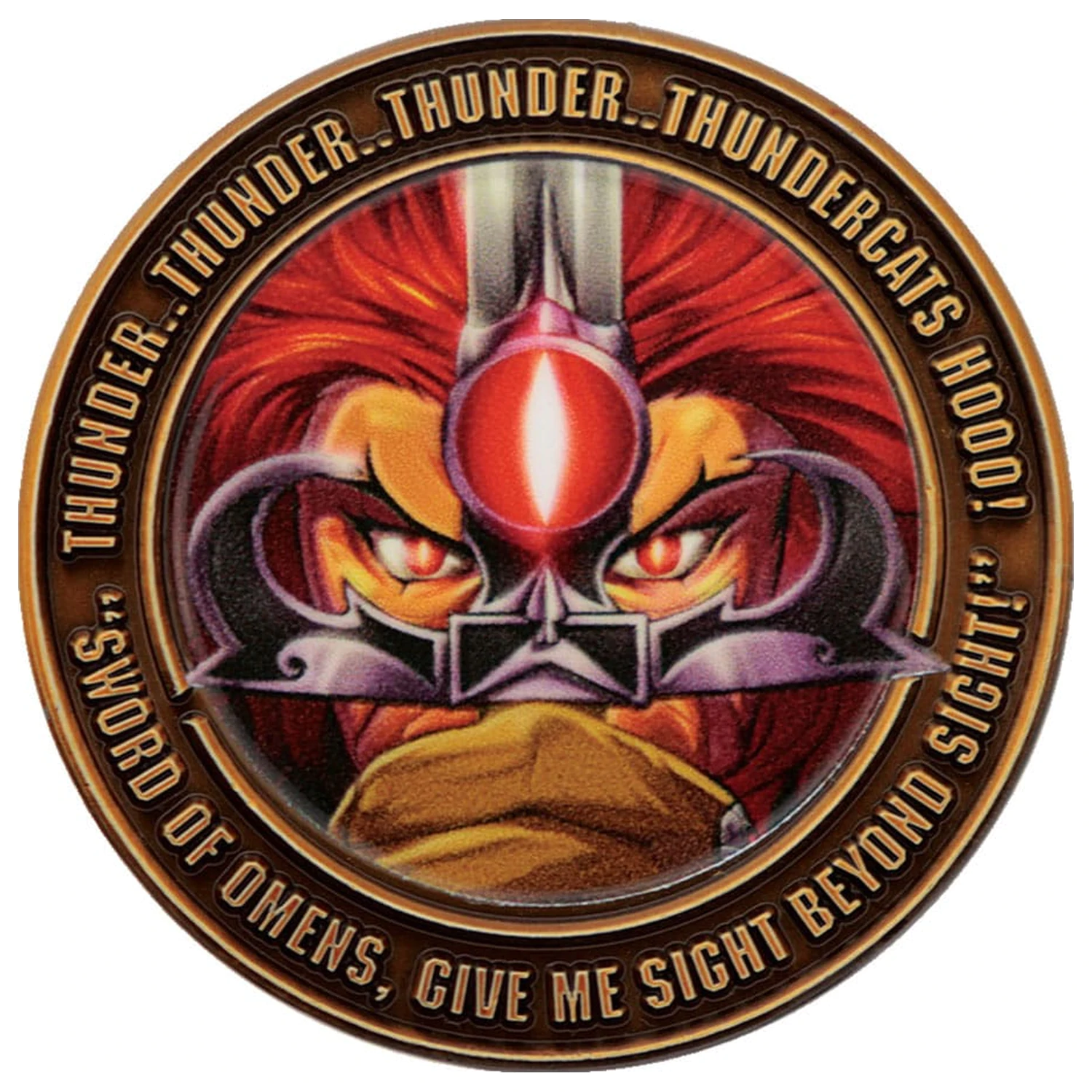 Metal Gear Solid Delta Collectable Coin Lion-O 40th Anniversary Limited Edition    product photo