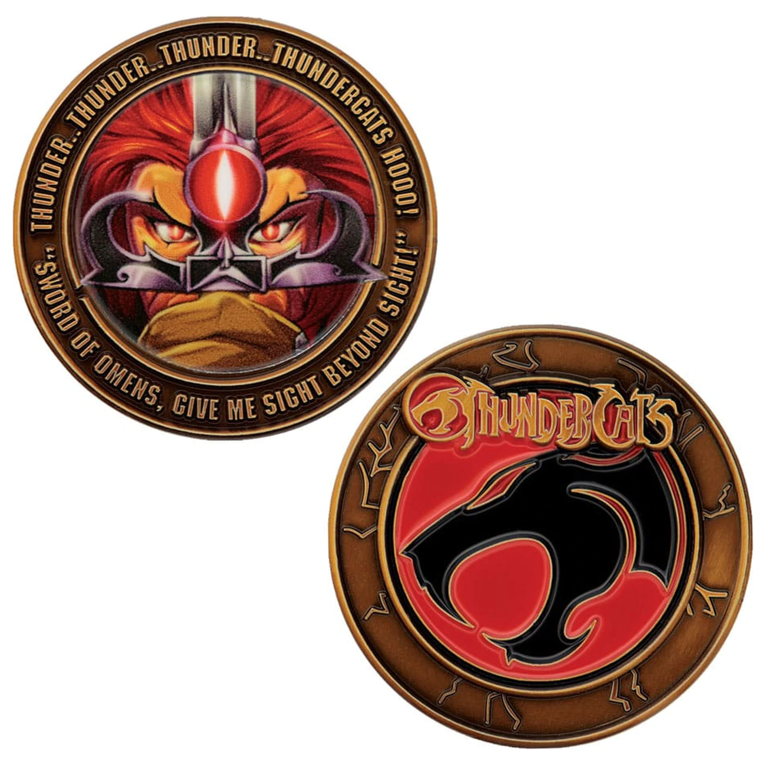Metal Gear Solid Delta Collectable Coin Lion-O 40th Anniversary Limited Edition    product photo