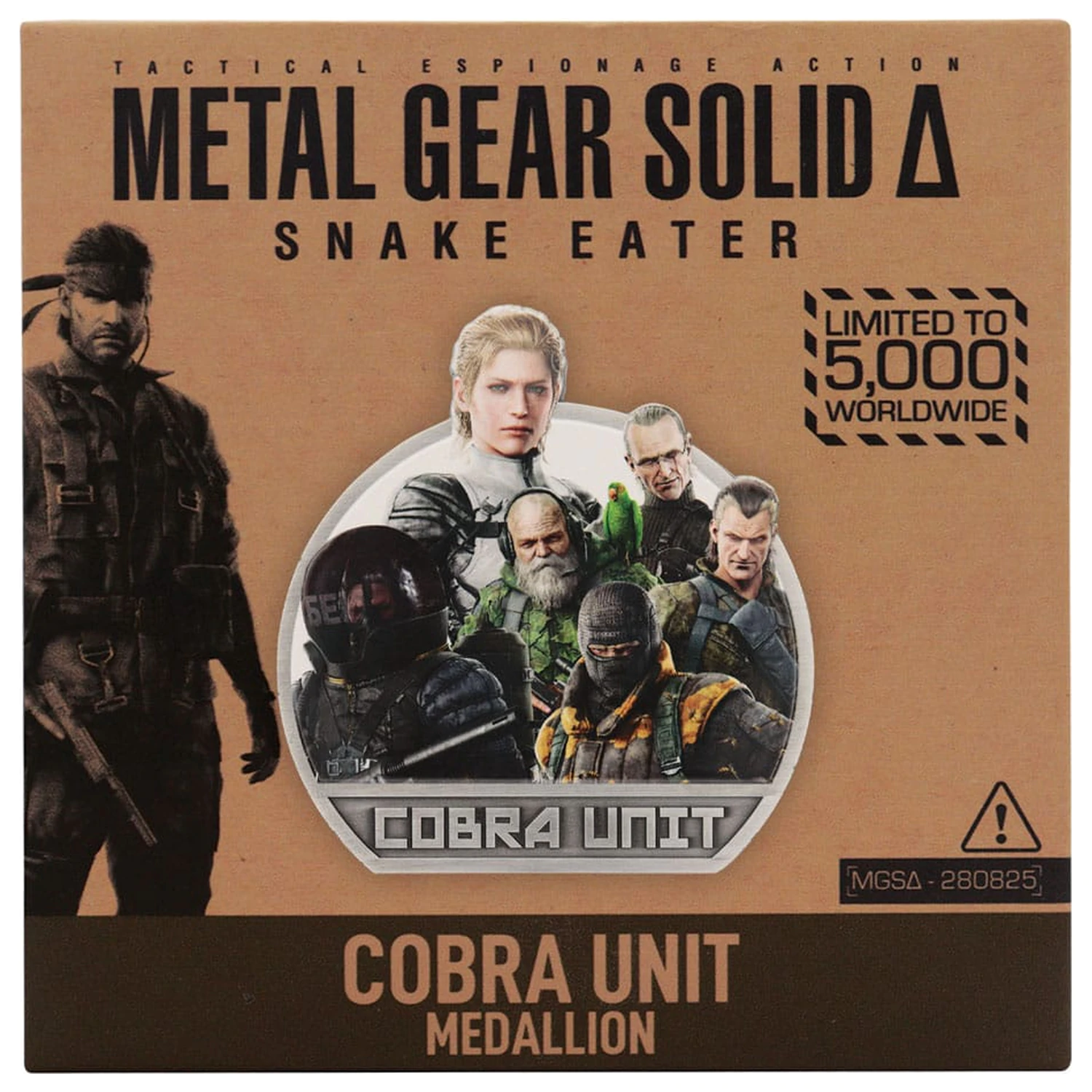 Metal Gear Solid Delta Medallion Cobra Unit Limited Edition product photo