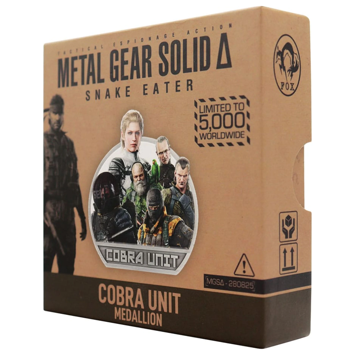 Metal Gear Solid Delta Medallion Cobra Unit Limited Edition product photo