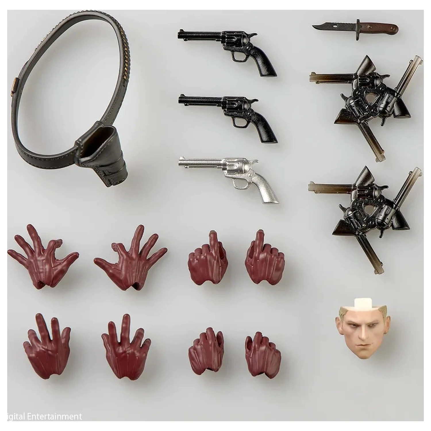 Metal Gear Solid Delta Ocelot Figure Revoltech A.Y. 16.5 cm product photo