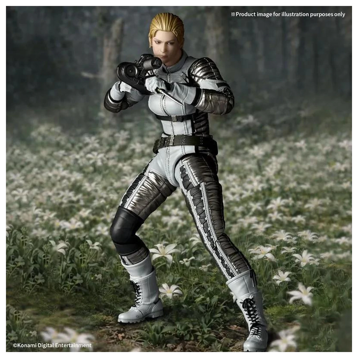 Metal Gear Solid Delta The Boss Figure Revoltech A.Y. 15.5cm product photo