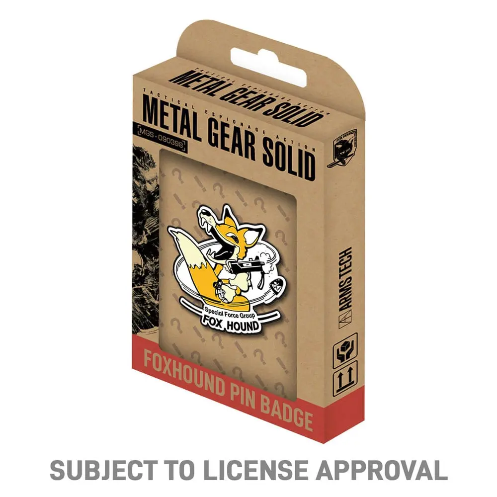 Metal Gear Solid Pin Badge Foxhound Limited Edition termékfotó