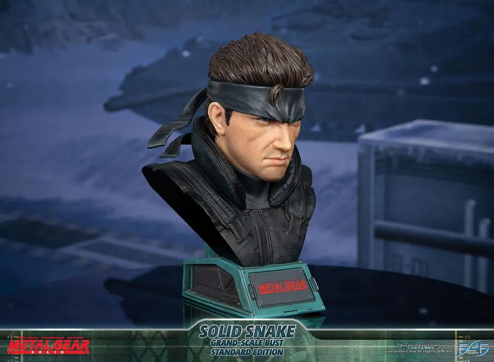 Metal Gear Solid Grand Scale Bust Solid Snake 31 cm product photo