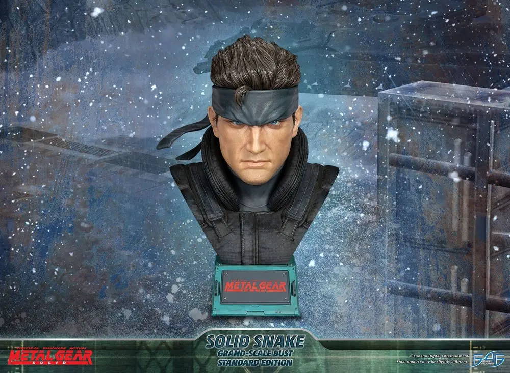 Metal Gear Solid Grand Scale Bust Solid Snake 31 cm product photo