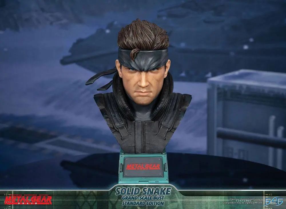 Metal Gear Solid Grand Scale Bust Solid Snake 31 cm product photo