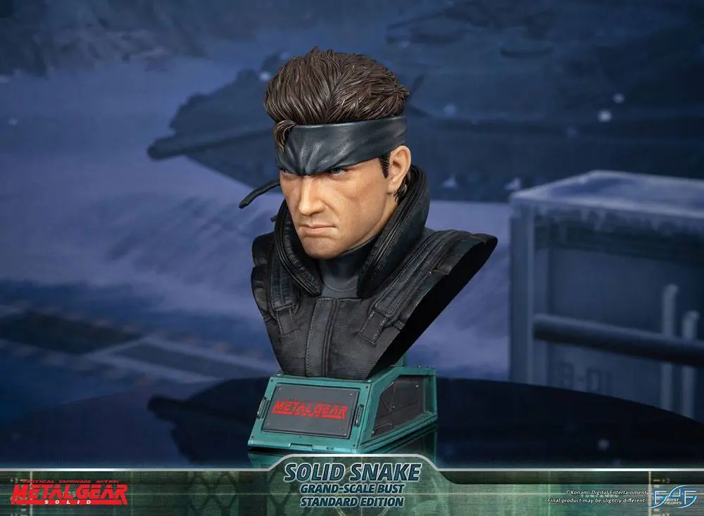 Metal Gear Solid Grand Scale Bust Solid Snake 31 cm product photo