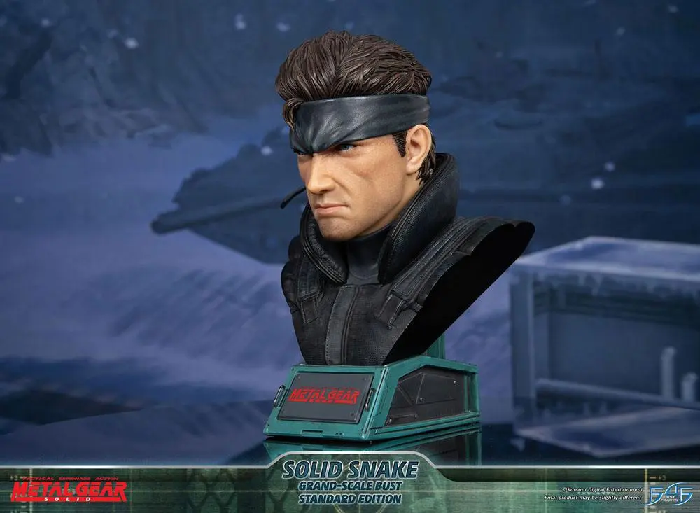 Metal Gear Solid Grand Scale Bust Solid Snake 31 cm product photo