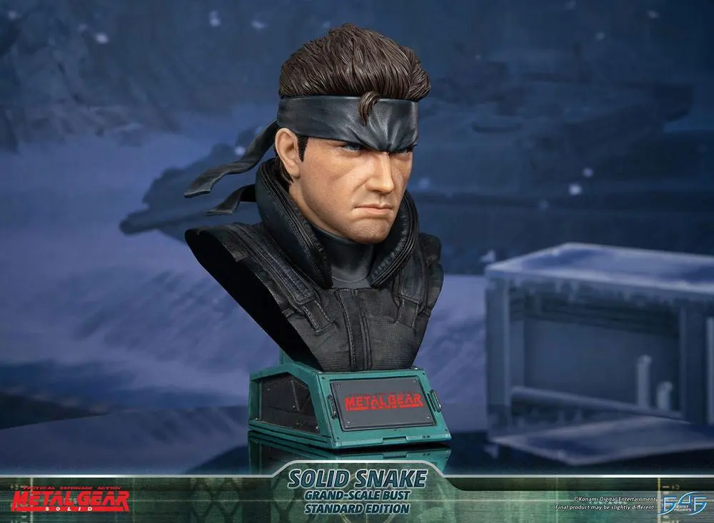 Metal Gear Solid Grand Scale Bust Solid Snake 31 cm product photo
