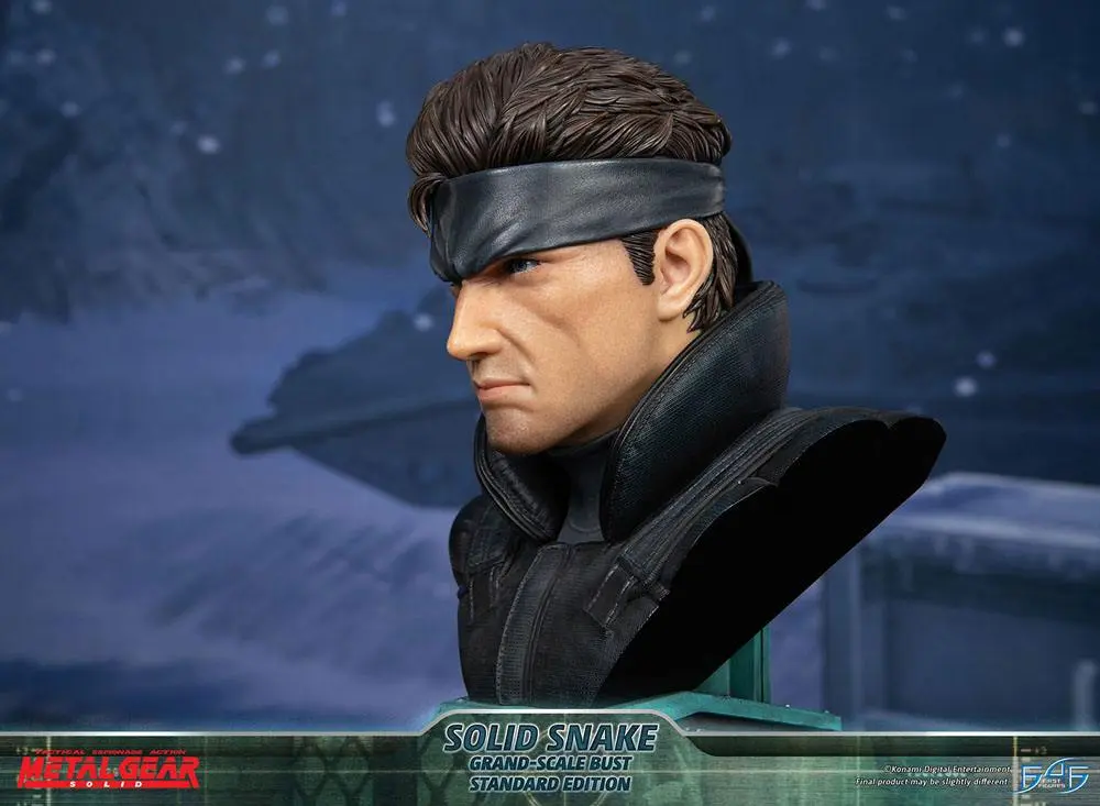 Metal Gear Solid Grand Scale Bust Solid Snake 31 cm product photo