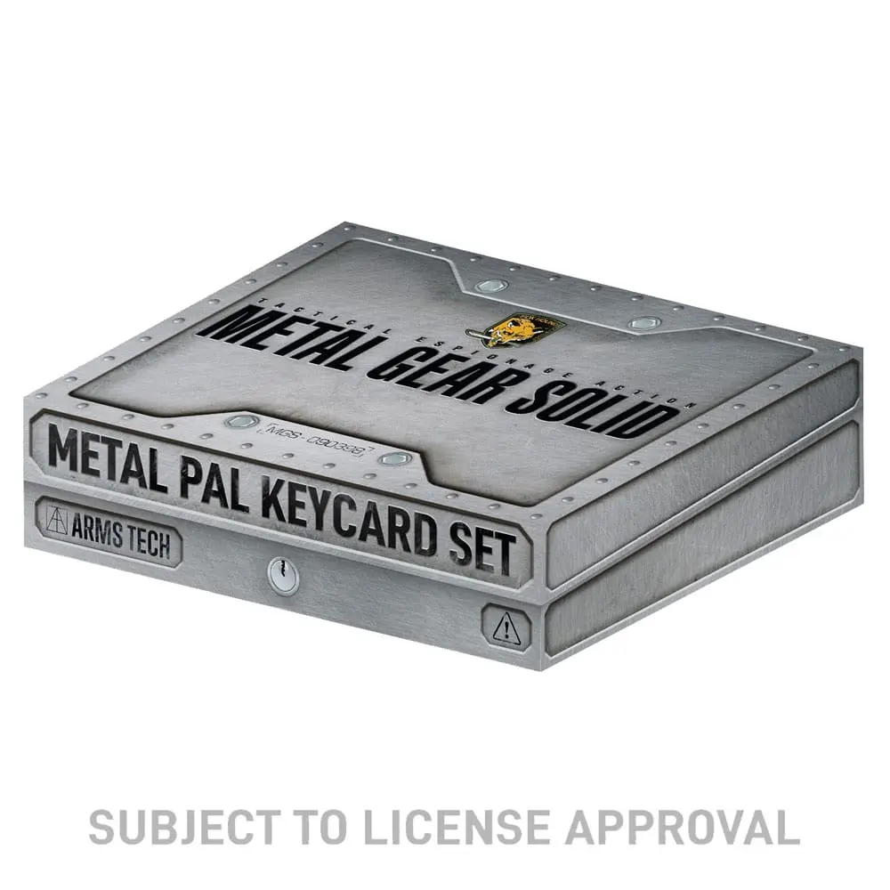 Metal Gear Solid Replica Keycard Set Limited Edition termékfotó