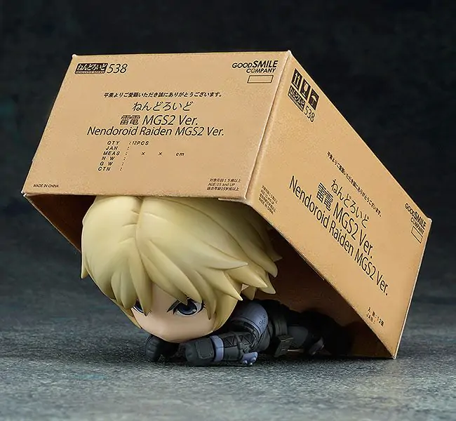 Metal Gear Solid Nendoroid Action Figure Raiden MGS2 Ver. (re-run) 10 cm termékfotó