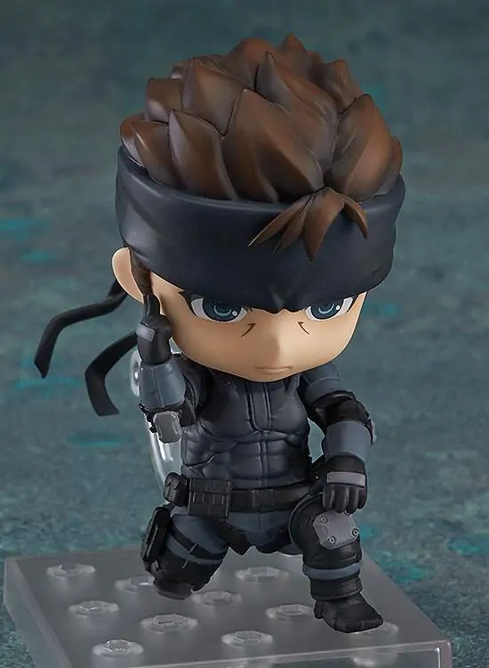 Metal Gear Solid Nendoroid Action Figure Solid Snake (re-run) 10 cm product photo