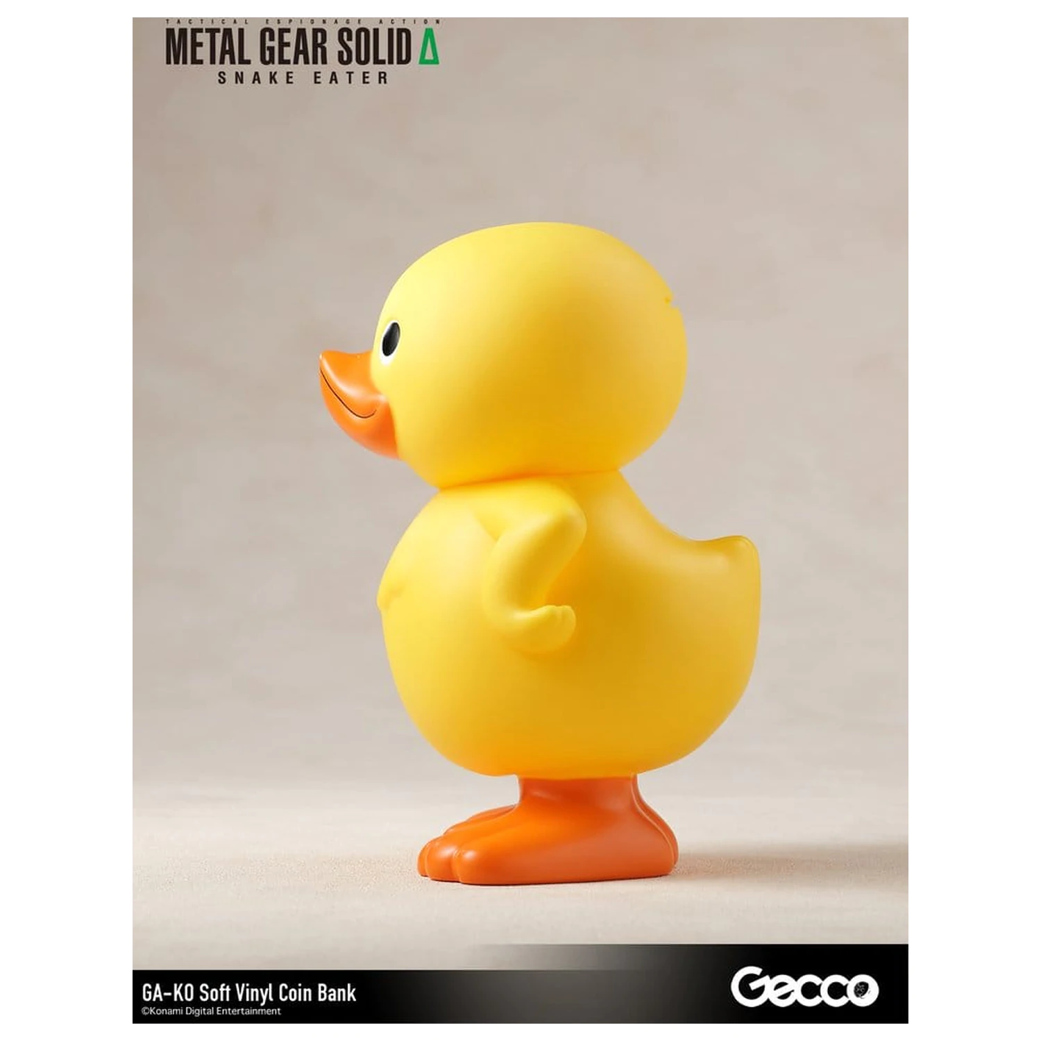 Metal Gear Solid Snake Eater Soft Vinyl Bank GA-KO 19 cm product photo
