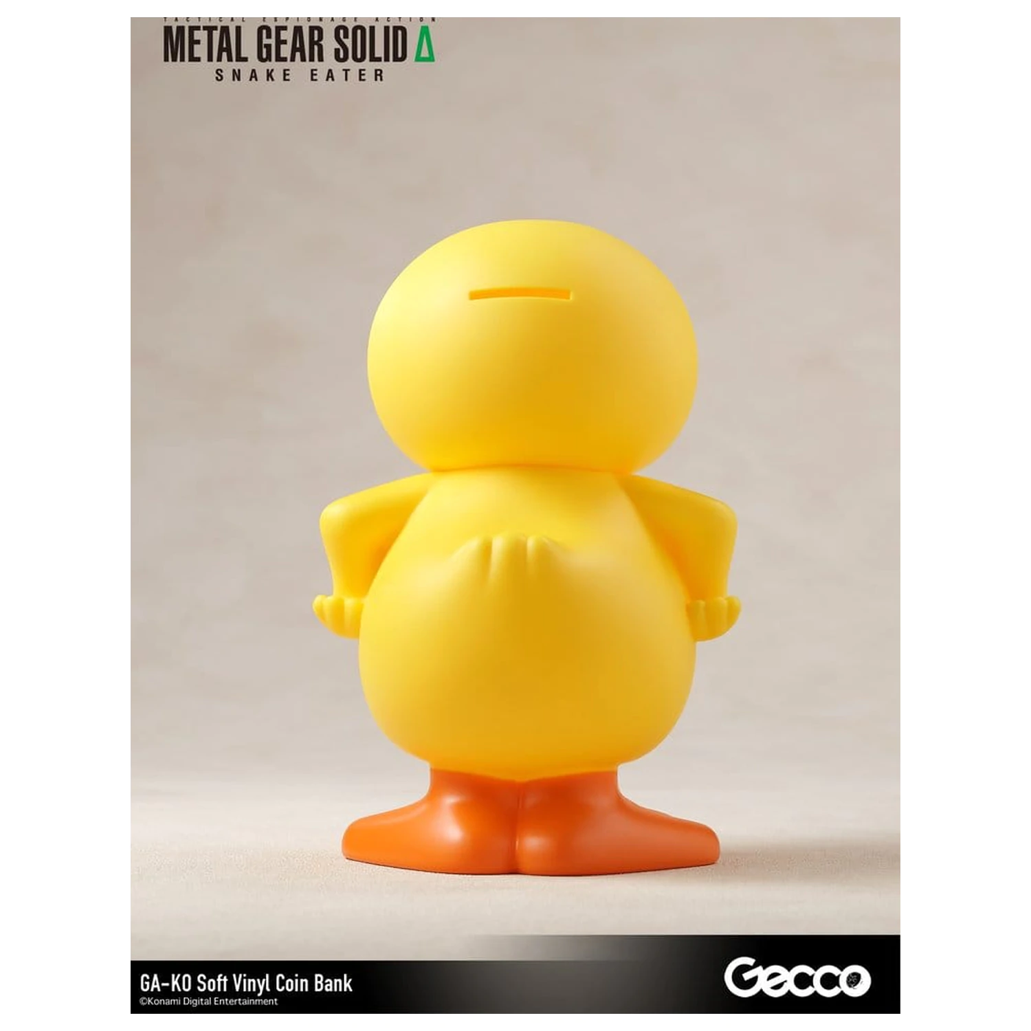 Metal Gear Solid Snake Eater Soft Vinyl Bank GA-KO 19 cm product photo