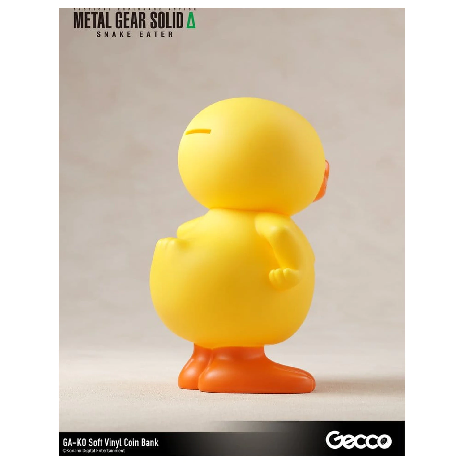 Metal Gear Solid Snake Eater Soft Vinyl Bank GA-KO 19 cm product photo
