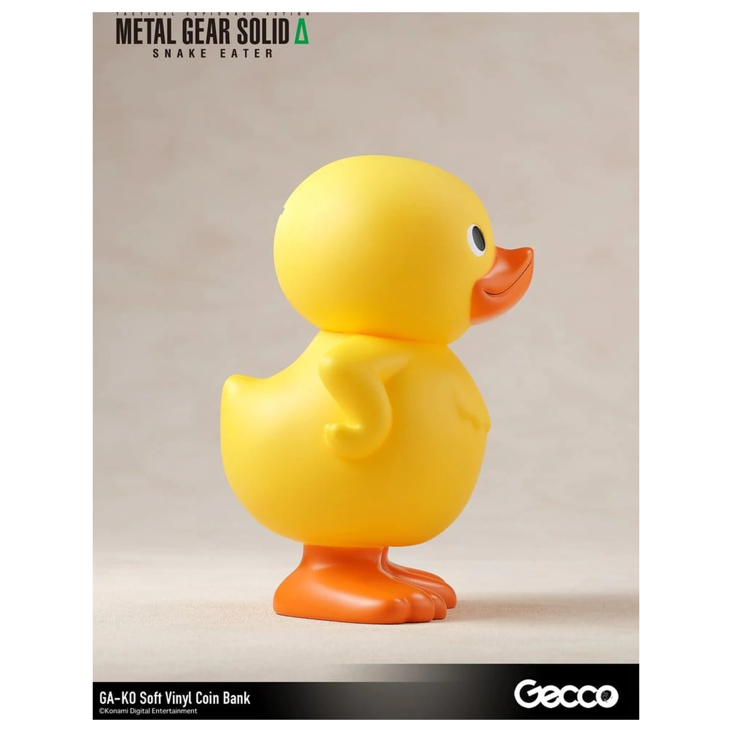 Metal Gear Solid Snake Eater Soft Vinyl Bank GA-KO 19 cm product photo