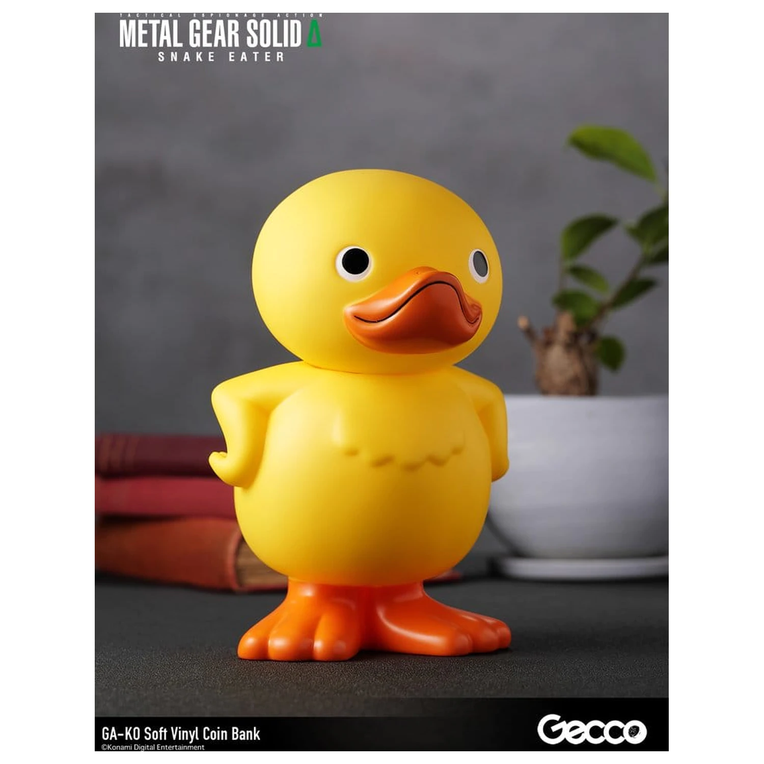 Metal Gear Solid Snake Eater Soft Vinyl Bank GA-KO 19 cm product photo
