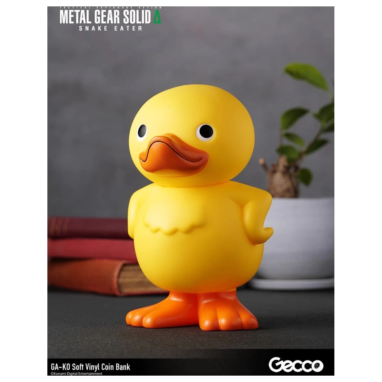 Metal Gear Solid Snake Eater Soft Vinyl Bank GA-KO 19 cm product photo