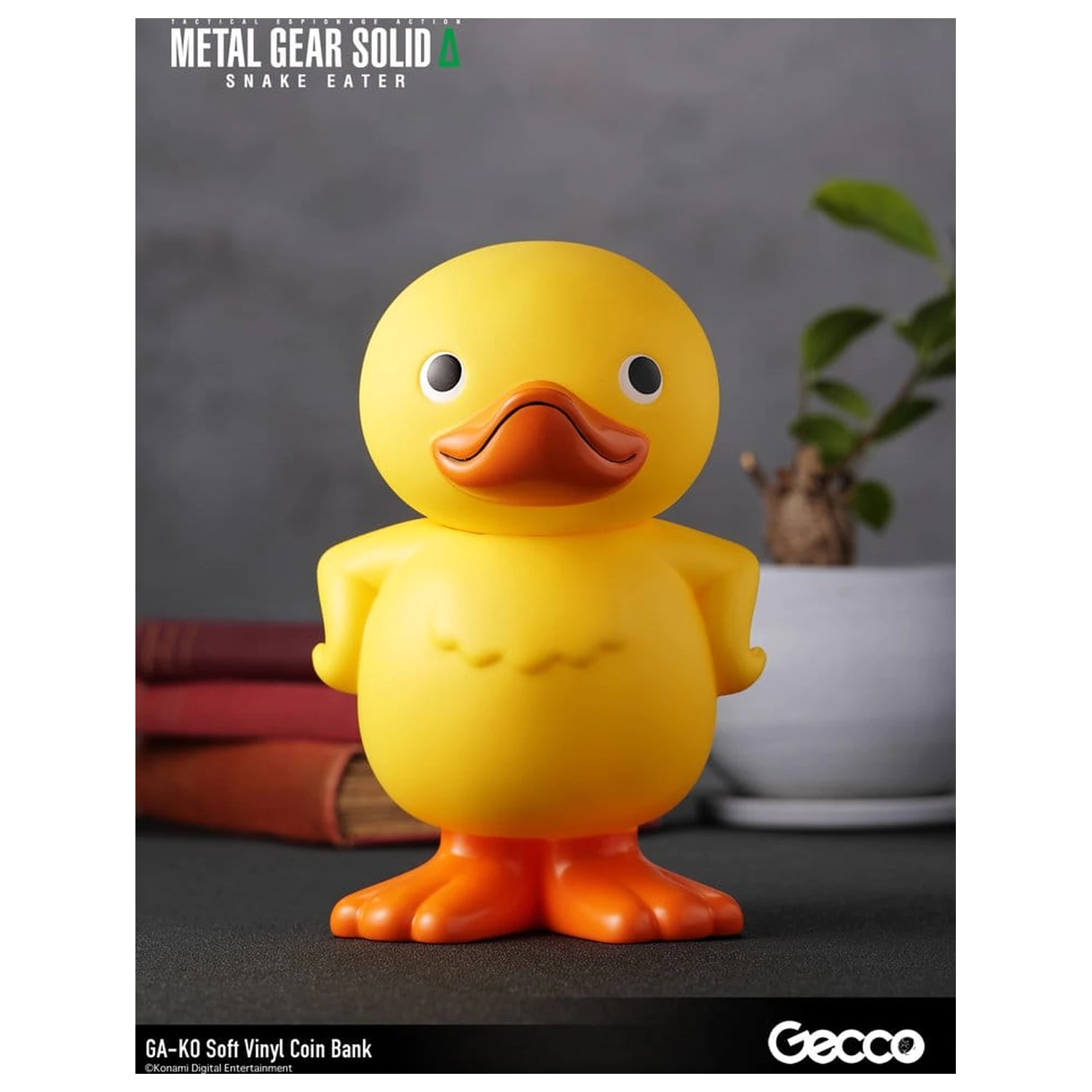 Metal Gear Solid Snake Eater Soft Vinyl Bank GA-KO 19 cm product photo