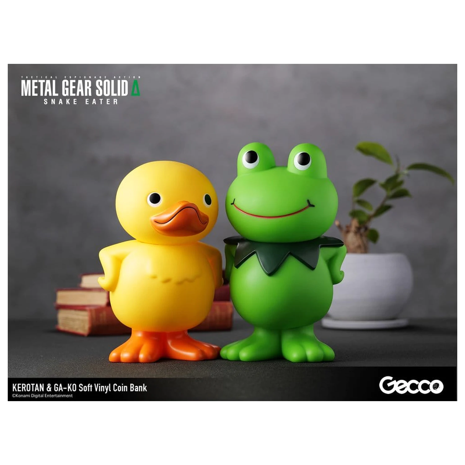 Metal Gear Solid Snake Eater Soft Vinyl Bank GA-KO 19 cm product photo
