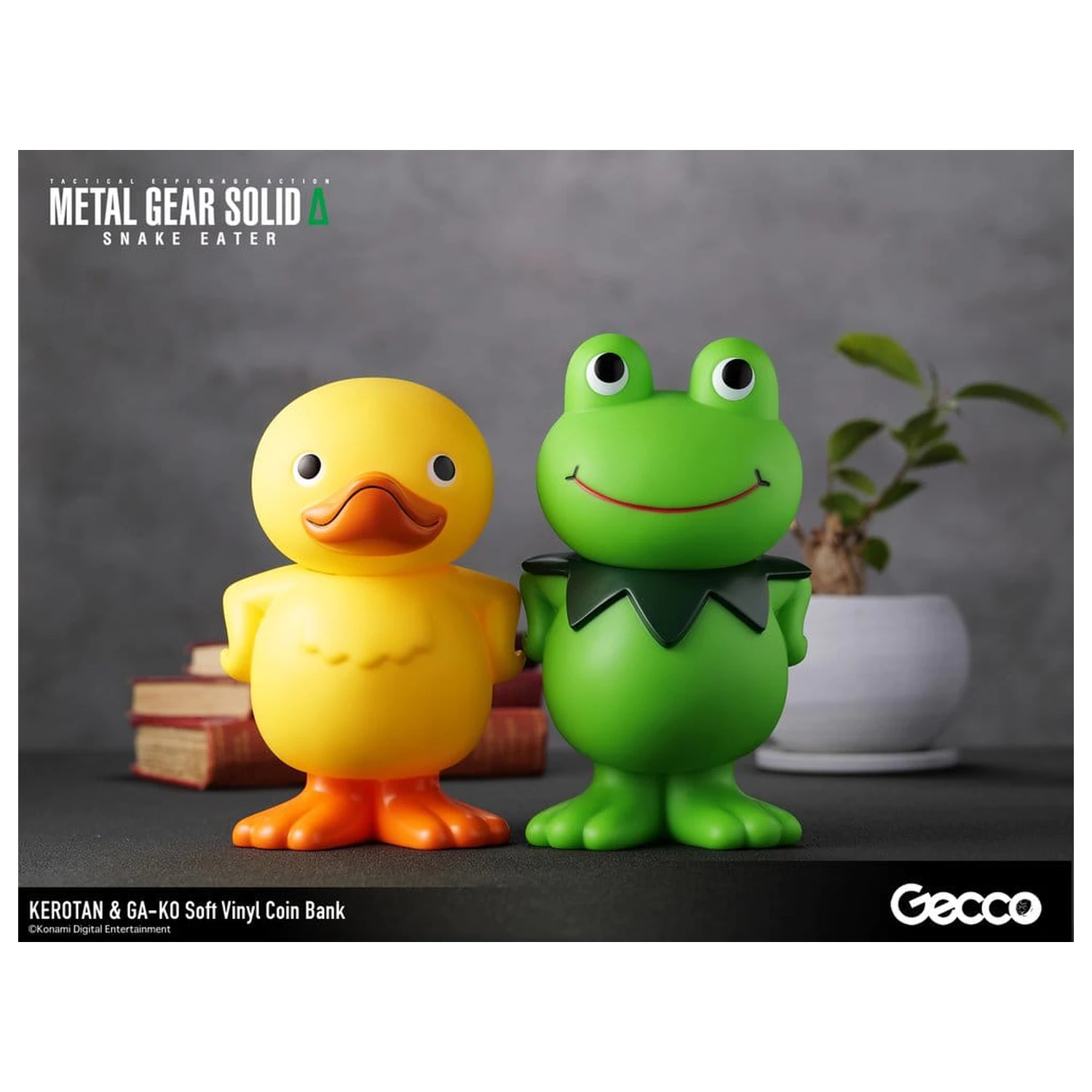 Metal Gear Solid Snake Eater Soft Vinyl Bank GA-KO 19 cm product photo