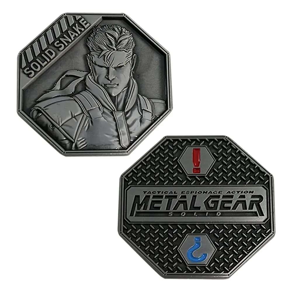 Metal Gear Solid Collectable Coin Solid Snake Limited Edition product photo